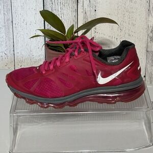 Nike Air Max + 2012 Women's  Size 9 Fire berry Pink  White Summit Sneaker